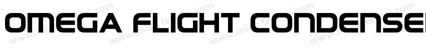 Omega Flight Condensed字体转换